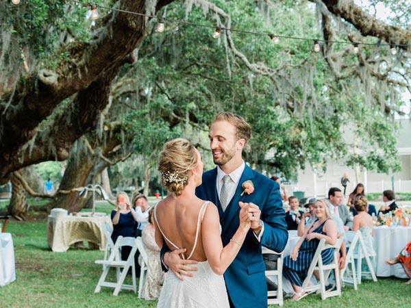 Bride And Groom First Dance.
